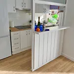 Estudio En Nogalera Con Piscina Lägenhet